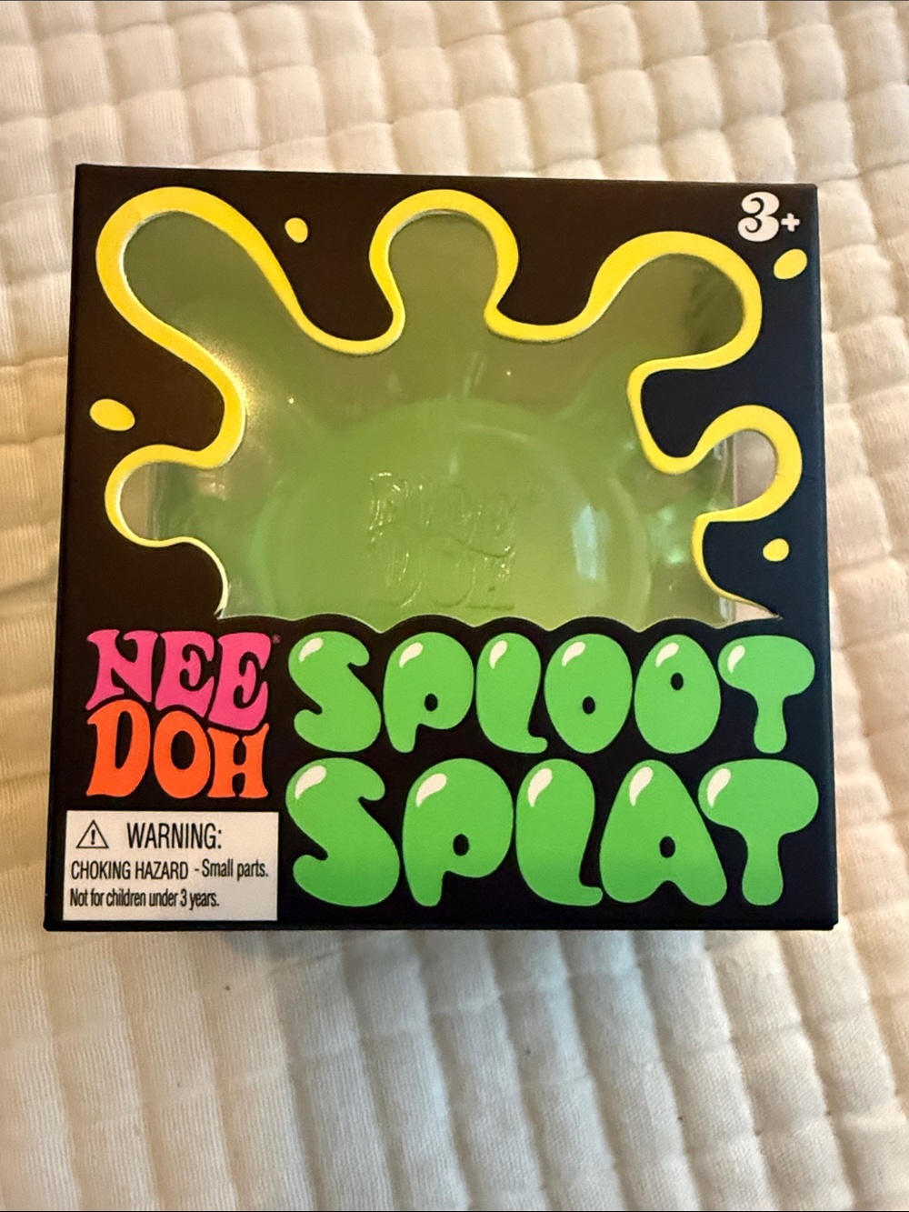 NEEDOH Sploot Splat 🫟 Kids Stress Ball - Green